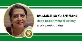 SS Jain Subodh PG College, Head of Botany Department: Dr. Monalisa Kulshrestha Interview